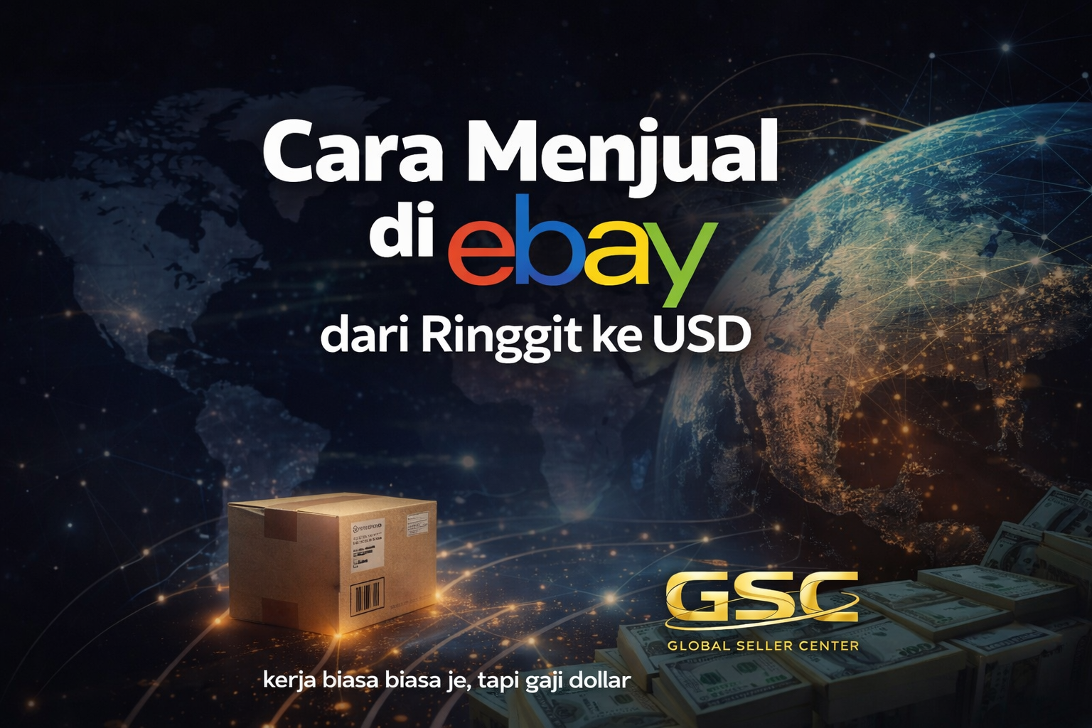 Cara Menjual di eBay dari Malaysia (Panduan Beginner Jana USD 2026)