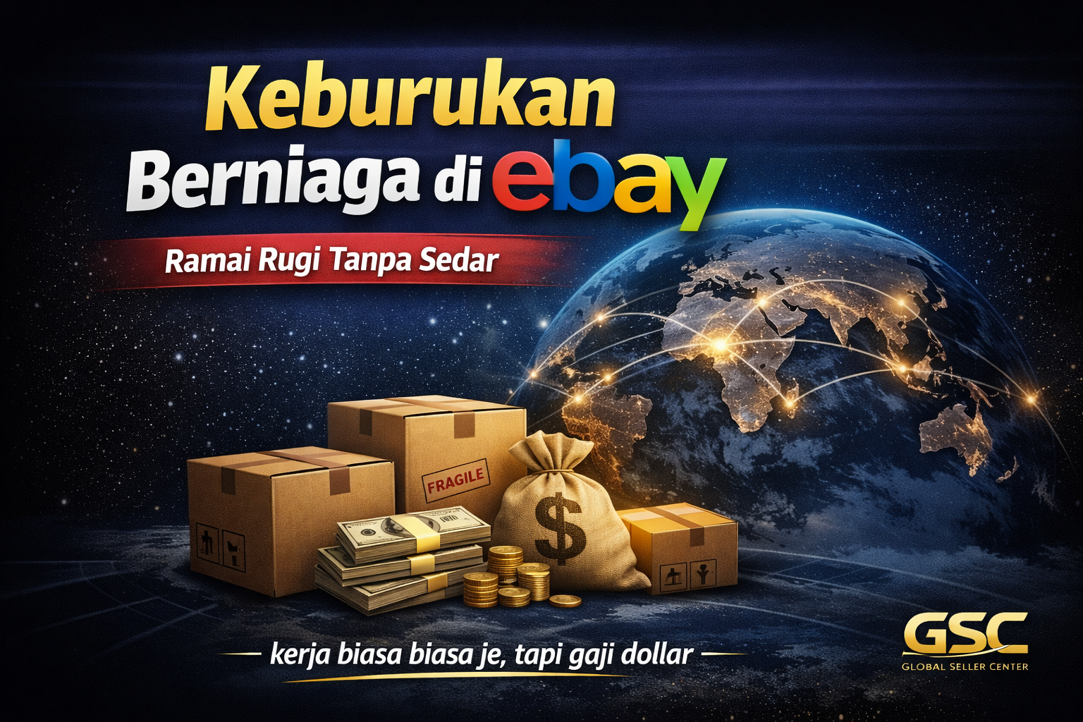 Keburukan Berniaga di eBay (Dan Cara Elak Supaya Tak Rugi)