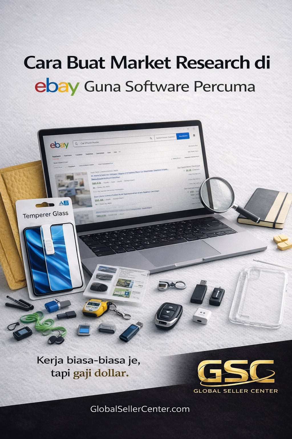 Cara Buat Market Research di eBay Guna Software Percuma (Panduan Lengkap 2026)