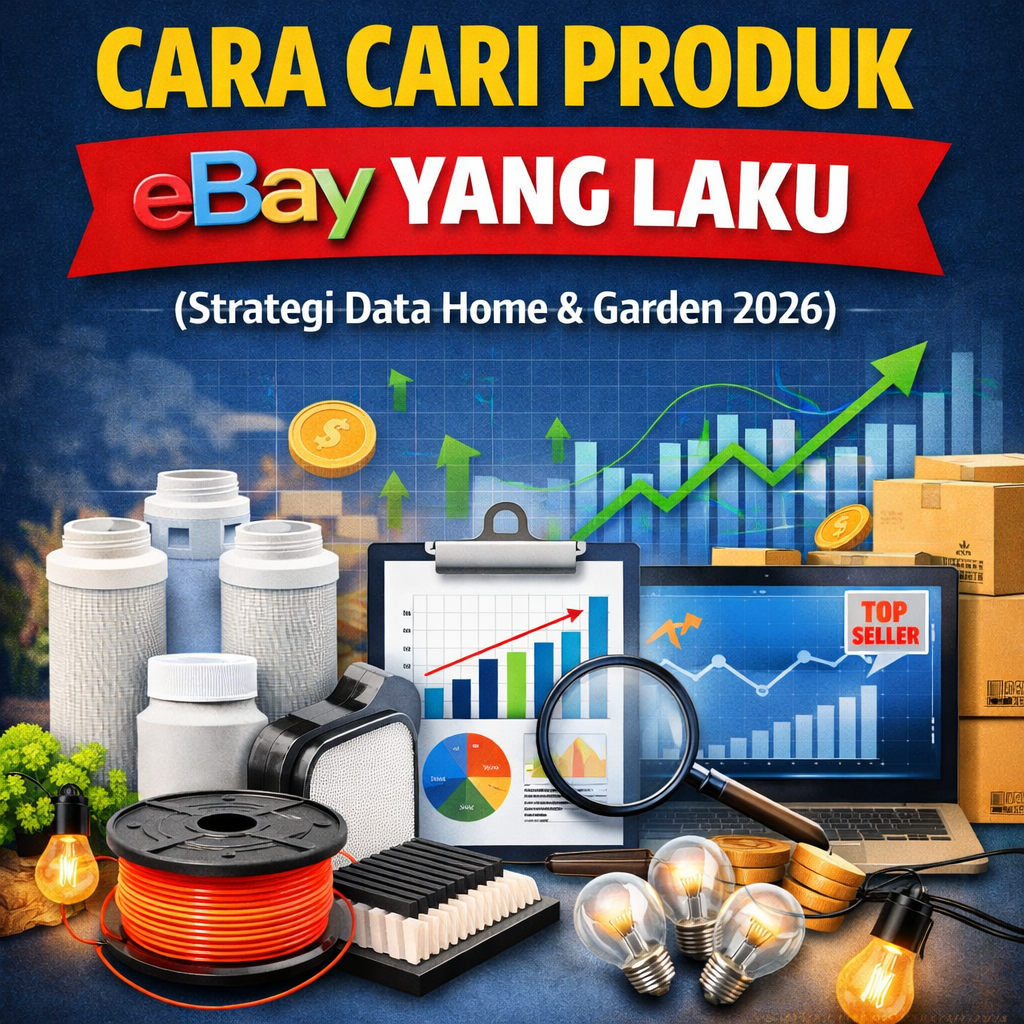 Cara Cari Produk eBay Yang Laku (Strategi Data Home & Garden 2026)