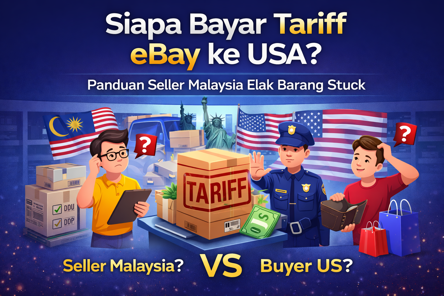 Siapa Bayar Tariff eBay ke USA?