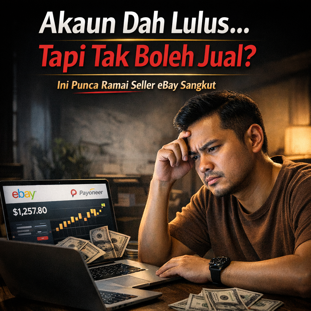 Cara Buka Akaun Payoneer Malaysia (2026) – Panduan Beginner + Flow Sebenar Seller eBay
