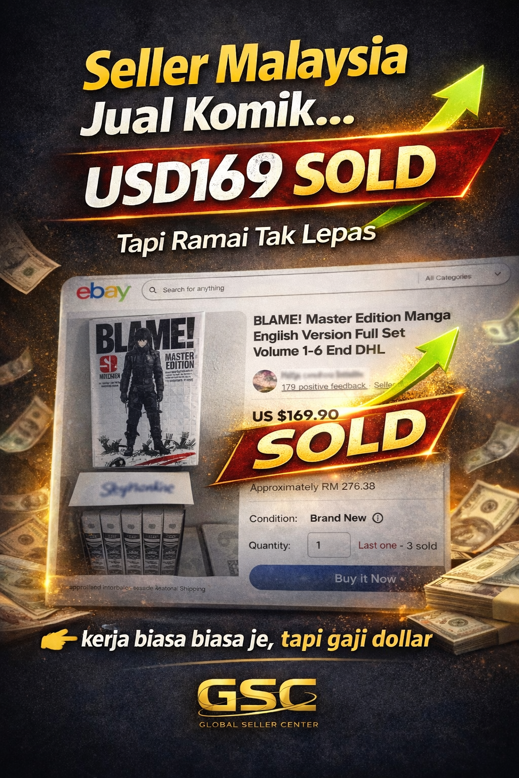 Pasaran Komik eBay, Dapat USD50–USD300 Setiap Sale… Tapi Ramai Tak Lepas Sebab Silap Ini