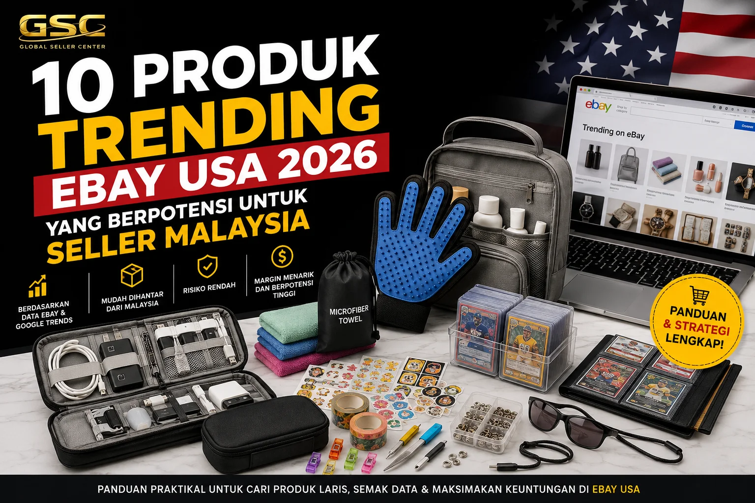 10 Produk Trending eBay USA 2026 Yang Berpotensi Untuk Seller Malaysia